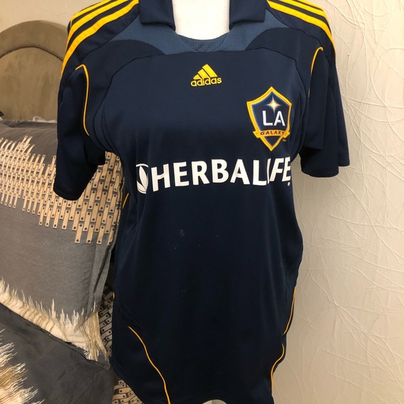 adidas Tops - Adidas David Beckham LA Galaxy Jersey